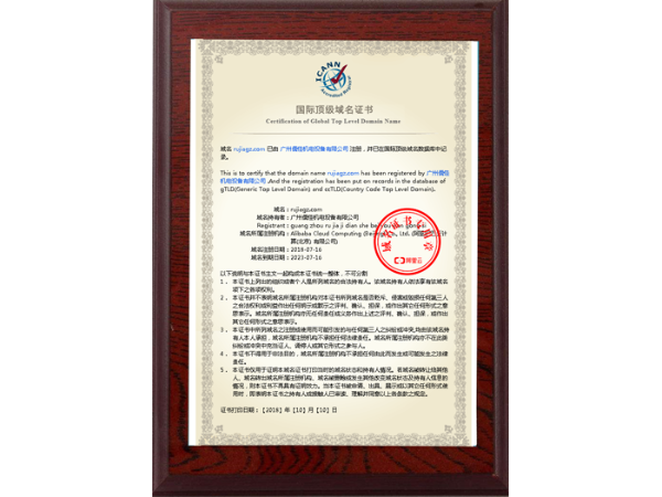 域名證書-廣州91短视频免费版APP下载機電